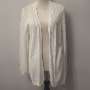 LLBean cardigan long sleeve sz 1X